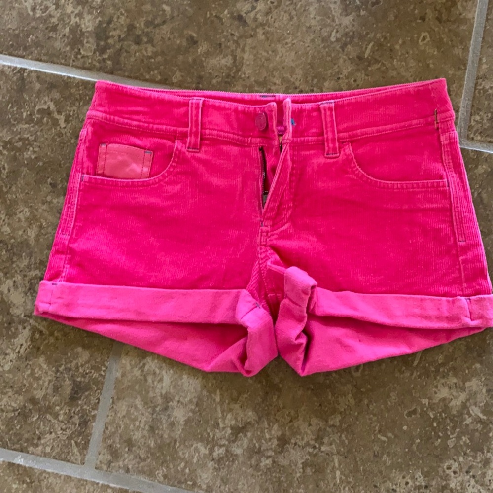 Princess Vera Wang pink corduroy shorts, size 3, never used
